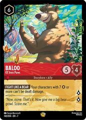 Baloo - Ol' Iron Paws - 142/204 - Legendary - Cold Foil