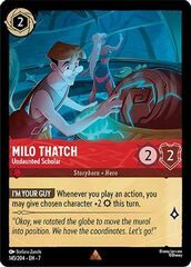 Milo Thatch - Undaunted Scholar - 145/204 - Rare