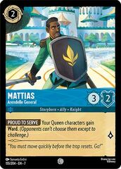 Mattias - Arendelle General - 155/204 - Common