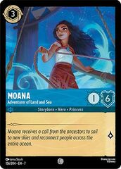 Moana - Adventurer of Land and Sea - 156/204 - Common - Cold Foil