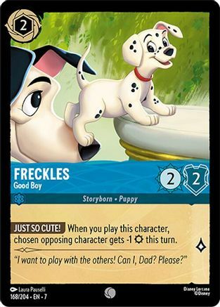 Freckles - Good Boy - 168/204 - Common