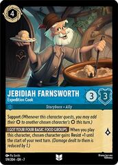 Jebidiah Farnsworth - Expedition Cook - 174/204 - Uncommon