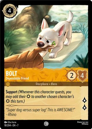 Bolt - Dependable Friend - 18/204 - Common - Cold Foil