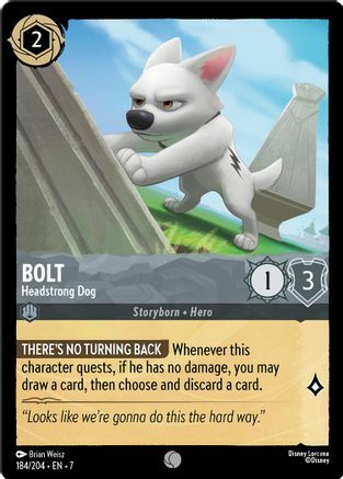 Bolt - Headstrong Dog - 184/204 - Common