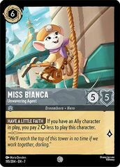 Miss Bianca - Unwavering Agent - 195/204 - Common