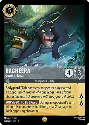 Bagheera - Guardian Jaguar - 198/204 - Legendary - Cold Foil