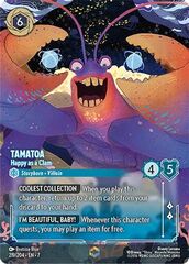 Tamatoa - Happy as a Clam - 219/204 - Enchanted - Holofoil