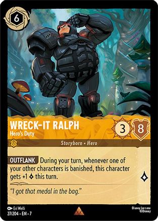 Wreck It Ralph - Heros Duty - 27/204 - Rare