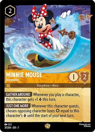 Minnie Mouse - Storyteller - 31/204 - Legendary