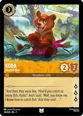 Koda - Smallish Bear - 34/304 - Uncommon - Cold Foil