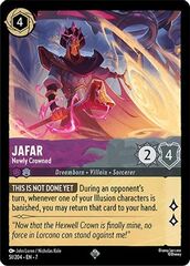 Jafar - Newly Crowned - 51/204 - Super Rare - Cold Foil