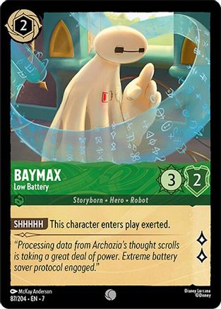 Baymax - Low Battery - 87/204 - Common