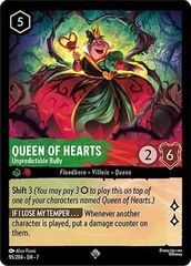 Queen of Hearts - Unpredictable Bully - 95/204 - Super Rare