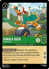 Donald Duck - Lively Pirate - 98/204 - Rare