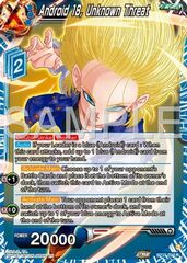 Android 18, Unknown Threat - BT27-028 - R - Foil