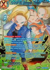 Android 18, Unknown Threat (Gold-Stamped) - BT27-028 - R - Foil