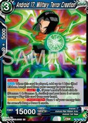 Android 17, Military Terror Creation - BT27-030 - R - Foil