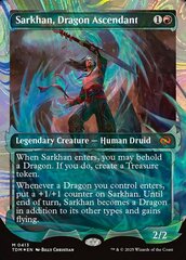 Sarkhan, Dragon Ascendant (0413) - Halo Foil - Showcase