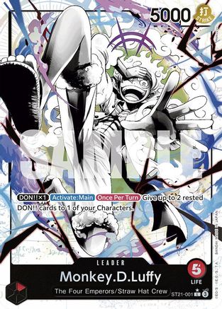 Monkey.D.Luffy (Parallel) - ST21-001 - L - Foil