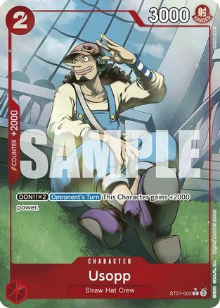 Usopp (Parallel) - ST21-002 - C - Foil