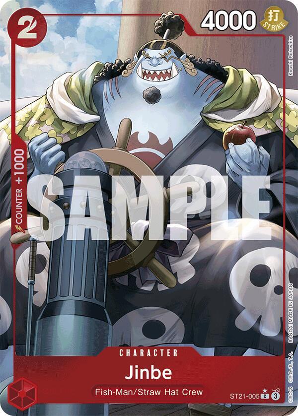 Jinbe (Parallel) - ST21-005 - C - Foil Jinbe (Parallel) - ST21-005 - C - Foil