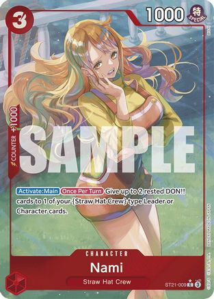 Nami (Parallel) - ST21-009 - C - Foil