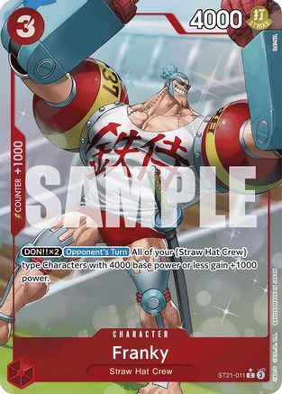 Franky (Parallel) - ST21-011 - C - Foil