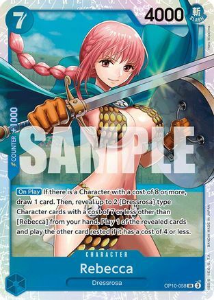 Rebecca - OP10-058 - SR - Foil