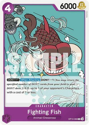 Fighting Fish - OP10-069 - C