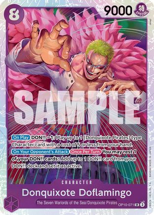 Donquixote Doflamingo - OP10-071 - SR - Foil