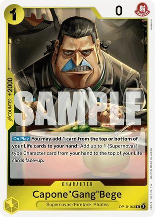 CaponeGangBege - OP10-103 - R - Foil