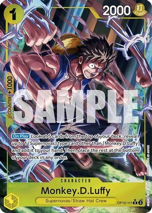 Monkey.D.Luffy (Parallel) - OP10-111 - R - Foil