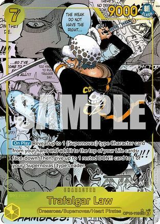 Trafalgar Law (Manga) - OP10-119 - SEC - Foil
