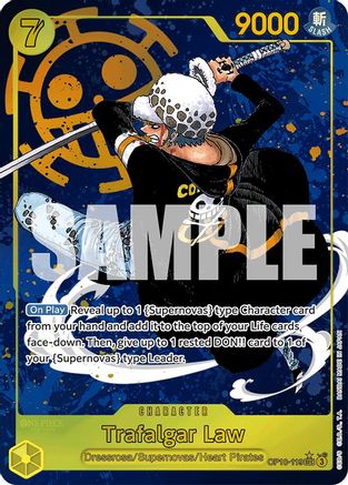 Trafalgar Law (Parallel) - OP10-119 - SEC - Foil