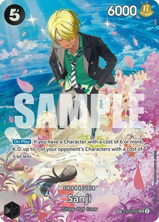 Sanji (SP) - ST14-003 - SR - Foil