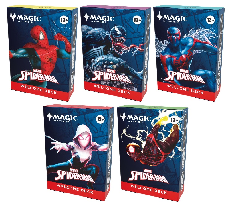 Marvels Spider-Man  - Welcome Decks (Set of 5)