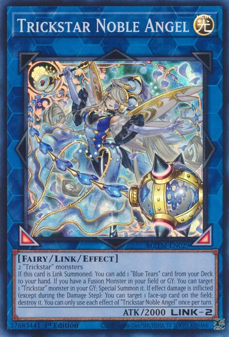 Trickstar Noble Angel - MZTM-EN029 - Super Rare - 1st Edition