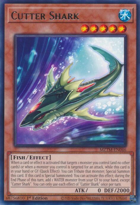 Cutter Shark - MZTM-EN046 - Rare - 1st Edition