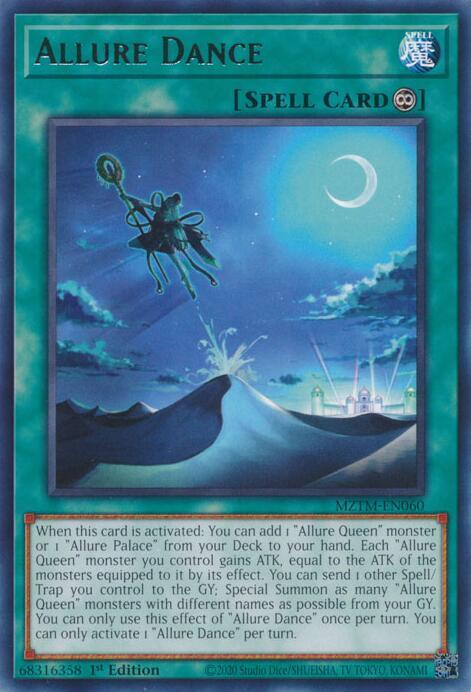 Allure Dance - MZTM-EN060 - Rare - 1st Edition