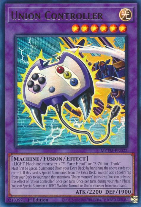 Union Controller - MZTM-EN022 - Ultra Rare - 1st Edition