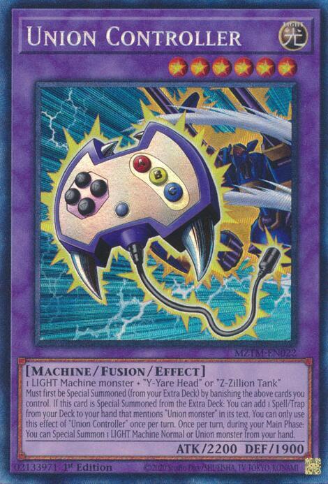 Union Controller - MZTM-EN022 - Collectors Rare - 1st Edition
