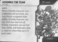 Assemble the Team - OS005