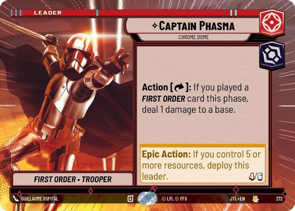 Captain Phasma - Chrome Dome - Hyperspace