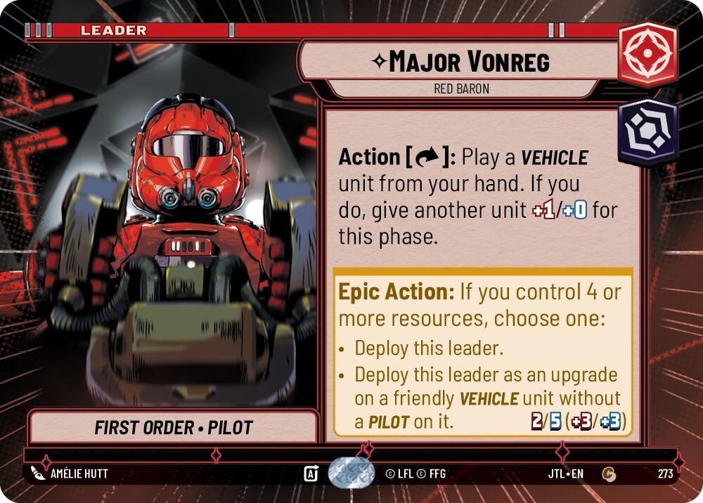 Major Vonreg - Red Baron - Hyperspace