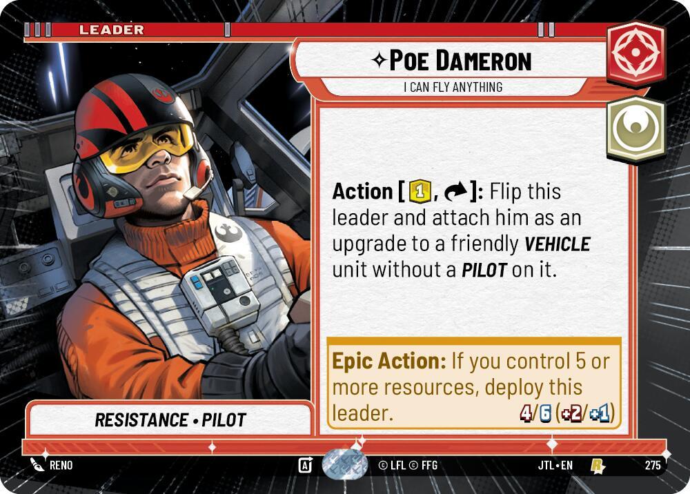 Poe Dameron - I Can Fly Anything - Hyperspace
