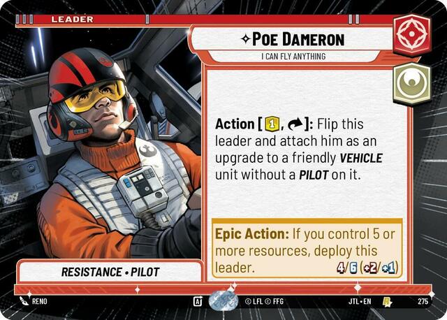 Poe Dameron - I Can Fly Anything - Hyperspace