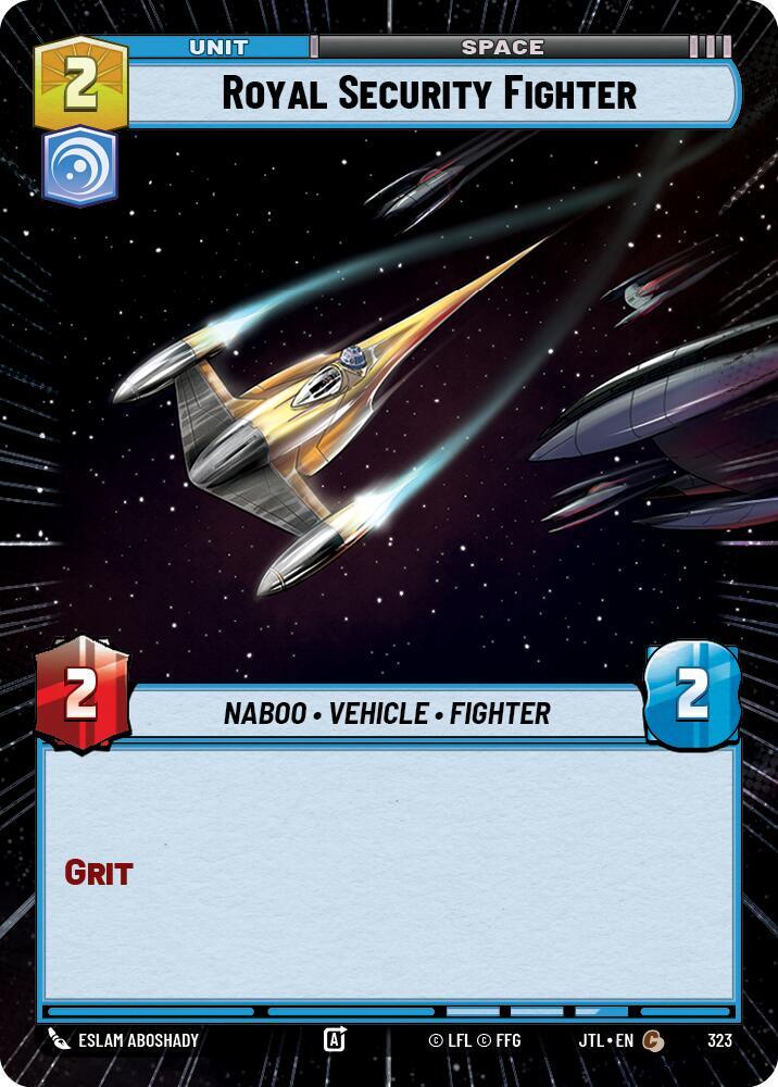 Royal Security Fighter - Hyperspace
