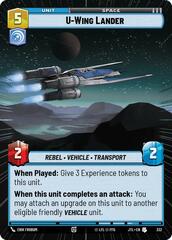 U-Wing Lander - Hyperspace
