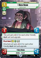 Nien Nunb - Loyal Co-Pilot - Hyperspace