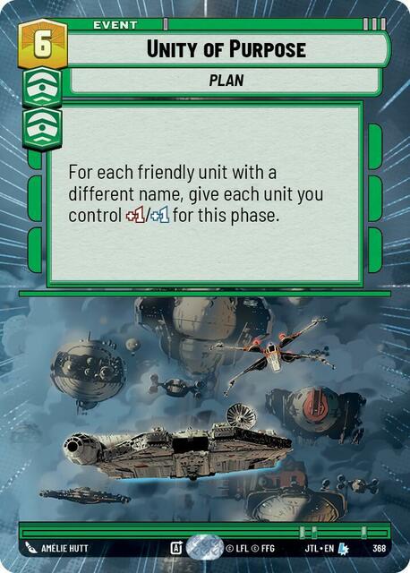 Unity of Purpose - Hyperspace